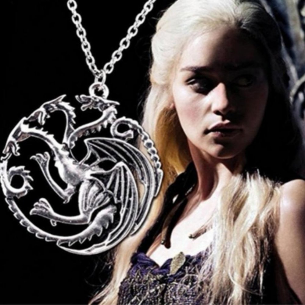Game of Thrones Official Targaryen Sigil Necklace